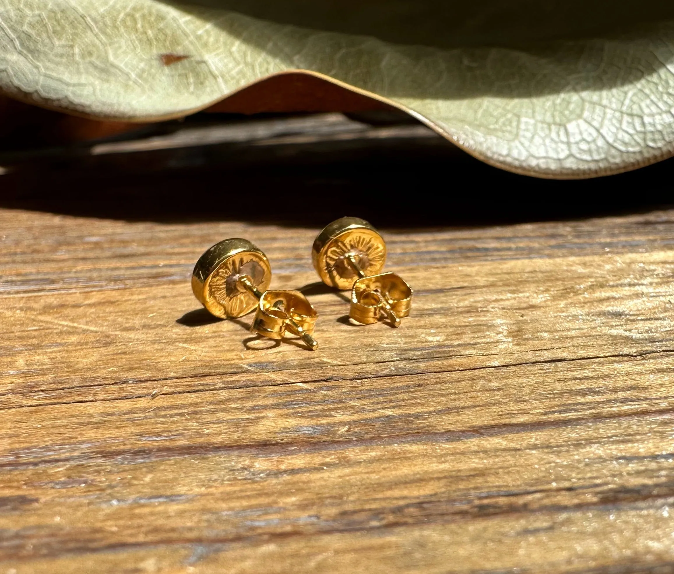 5mm Jade Earrings, 0761