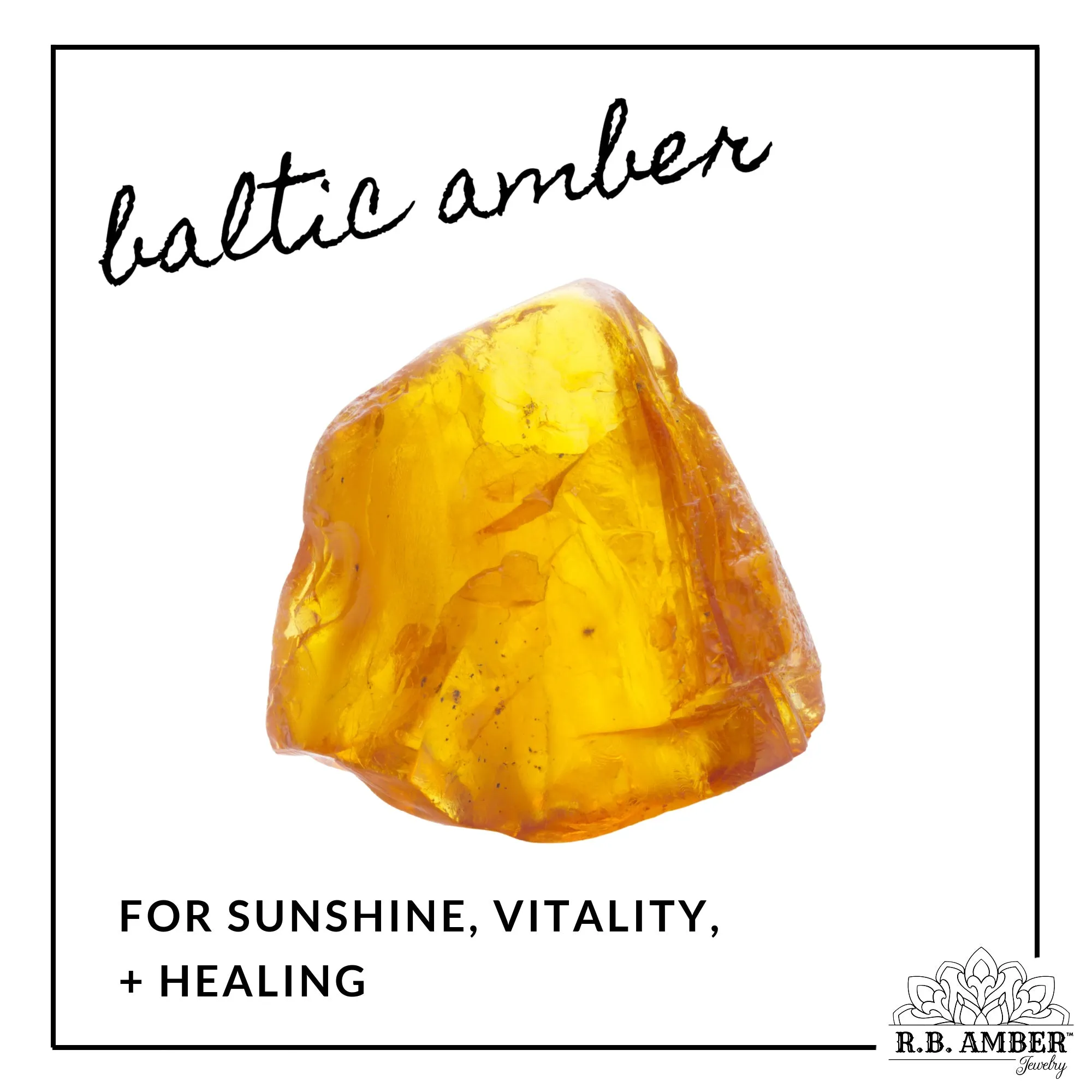 Adults | Raw Honey Baltic Amber Bracelet
