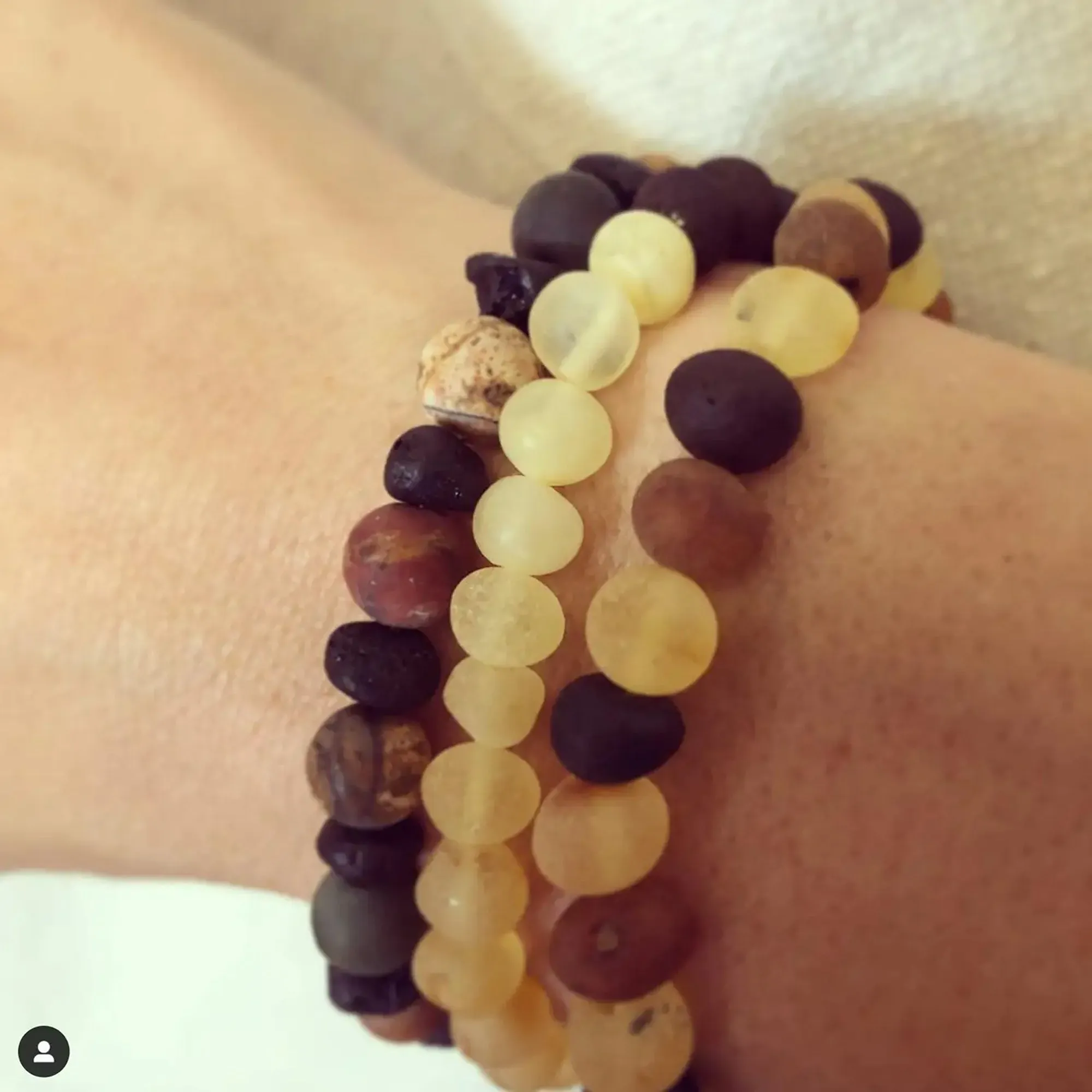 Adults | Raw Honey Baltic Amber Bracelet