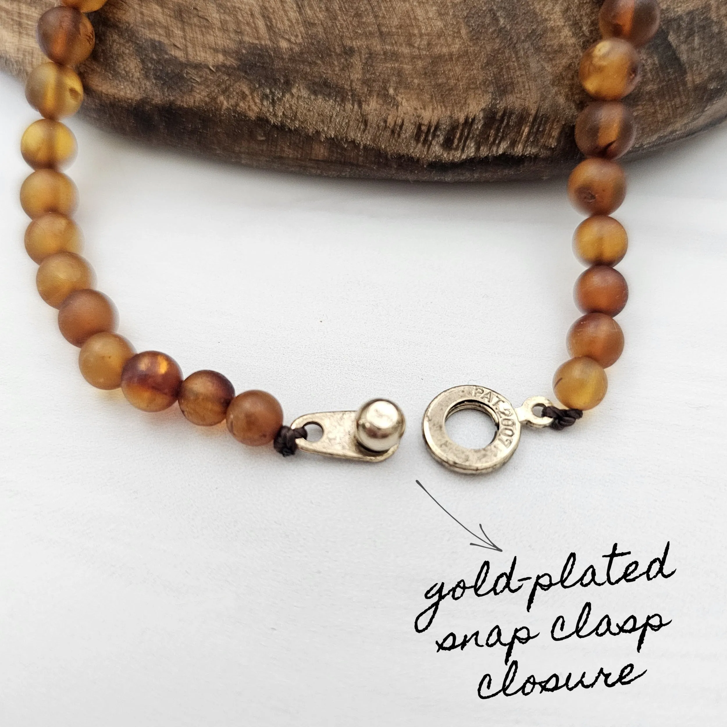 Adults | Raw Honey Baltic Amber Necklace