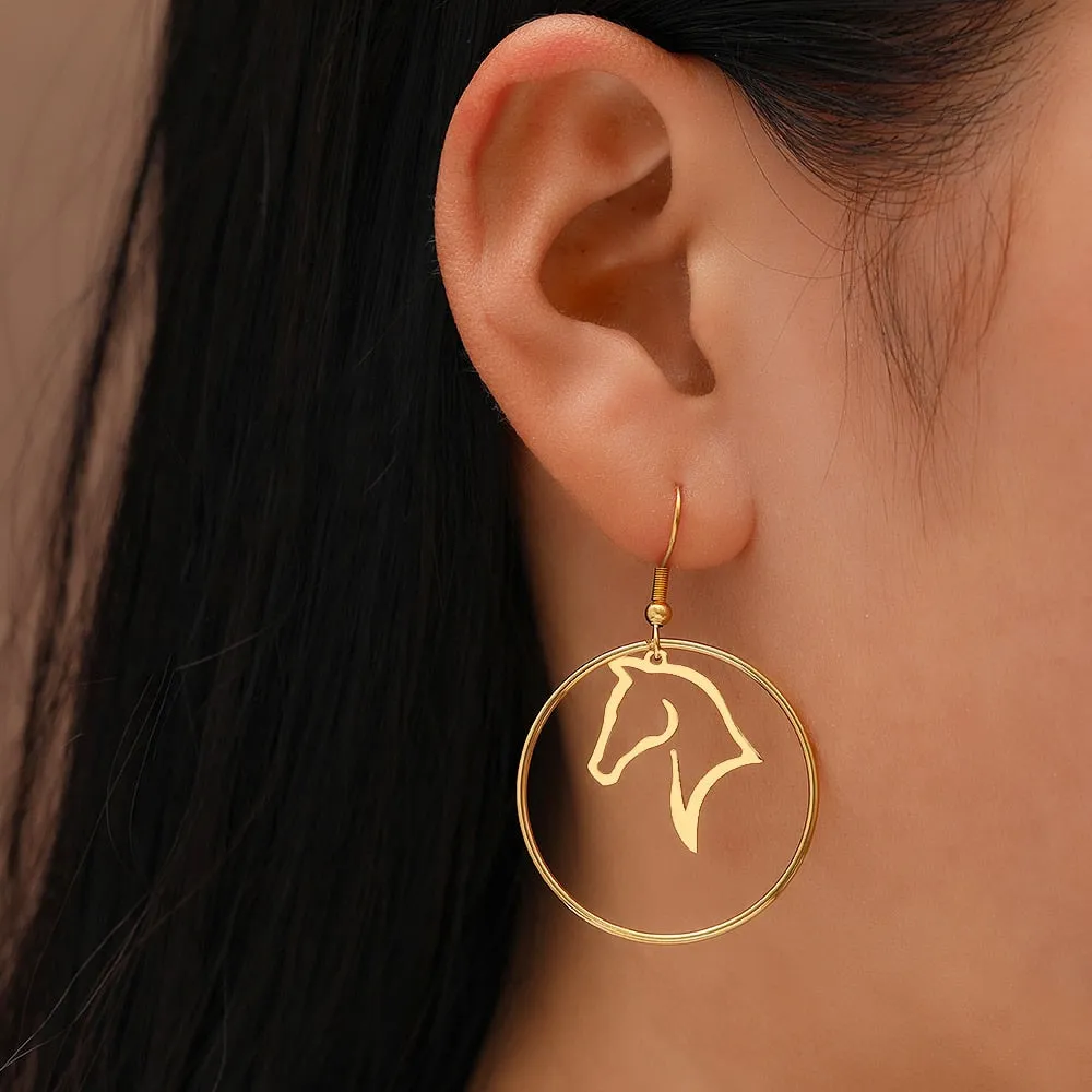 Amazing Horse Earrings