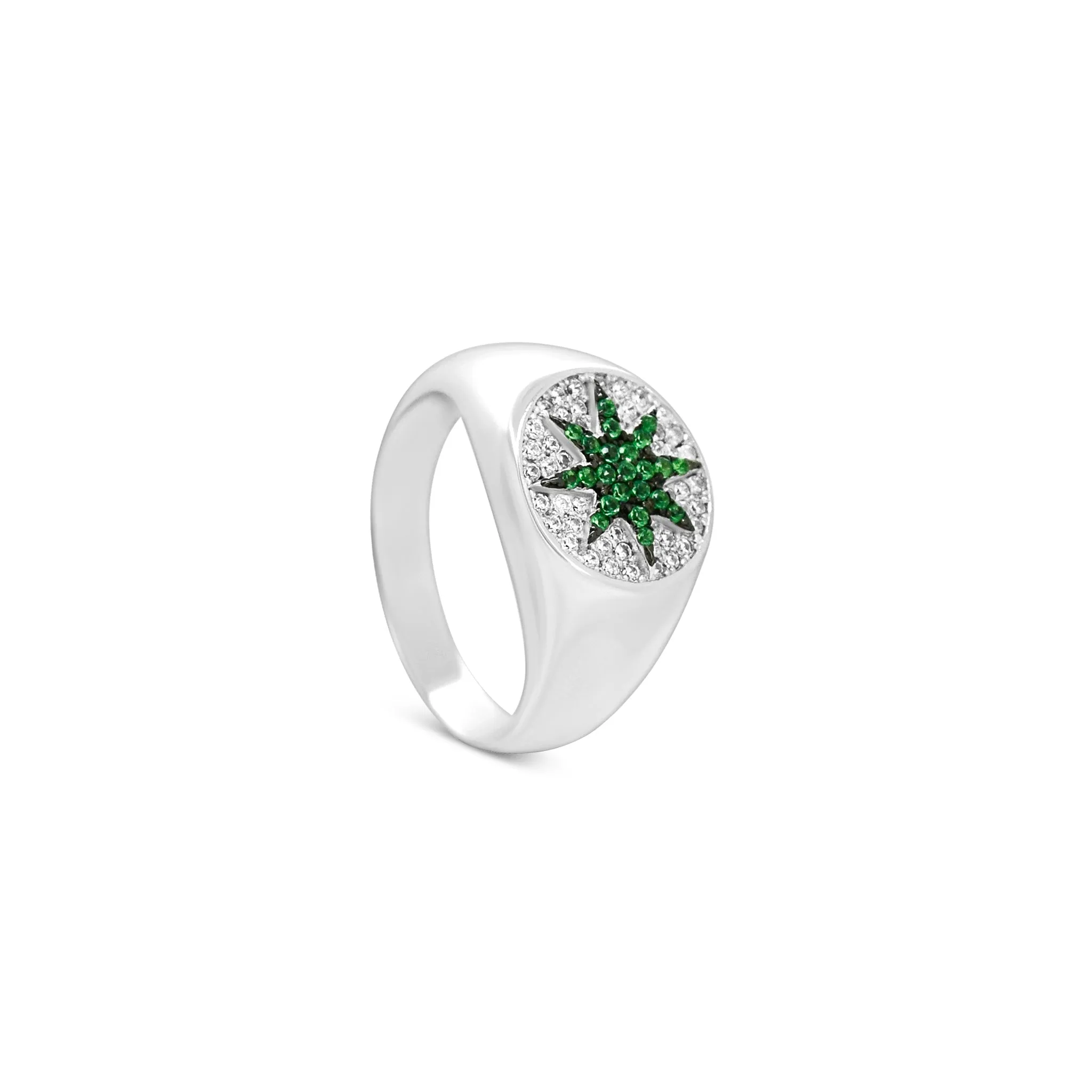 Celestial Star Signet Ring
