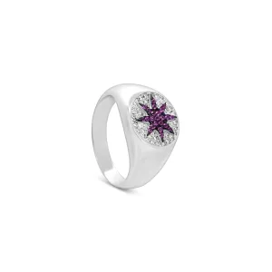 Celestial Star Signet Ring