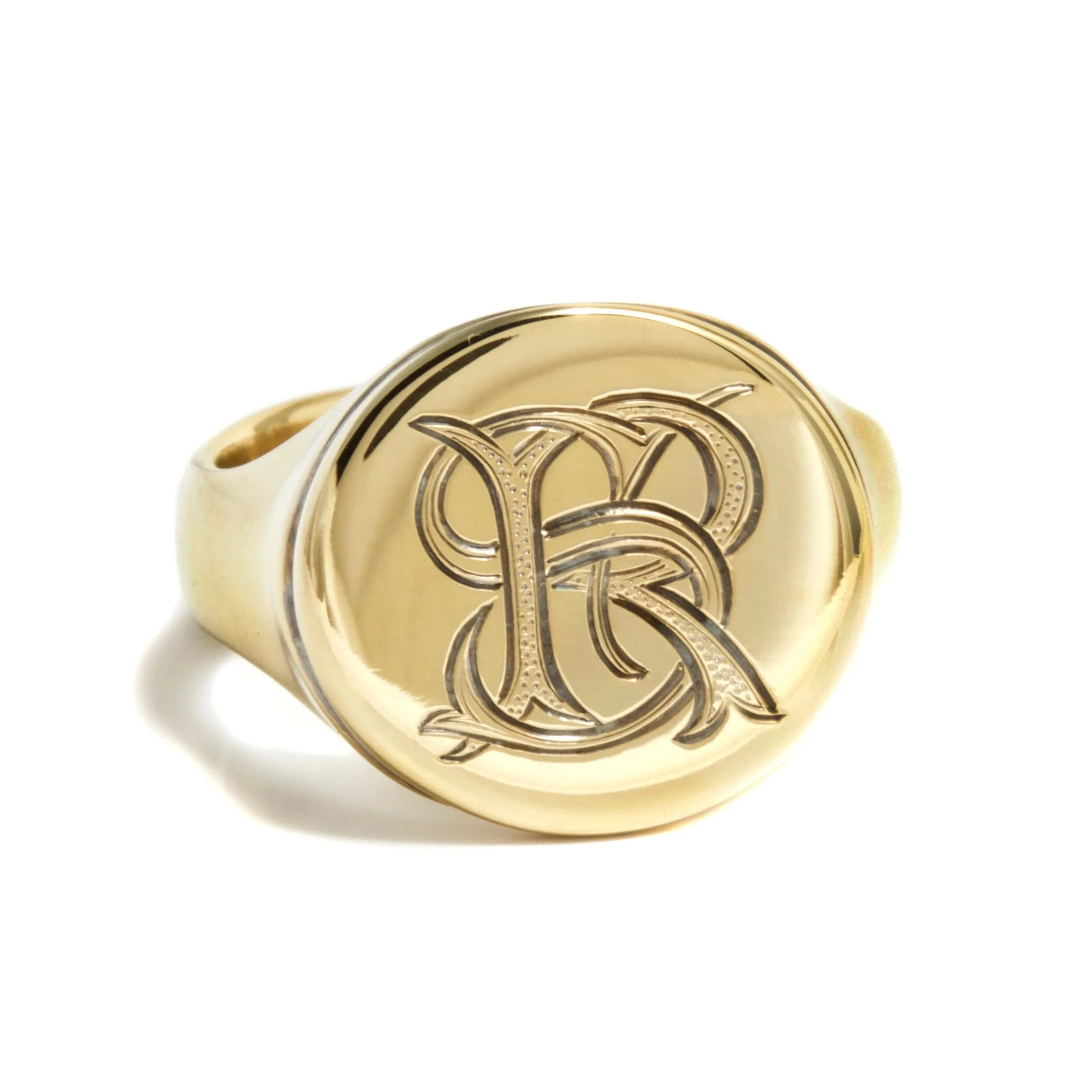 Circular Signet Ring
