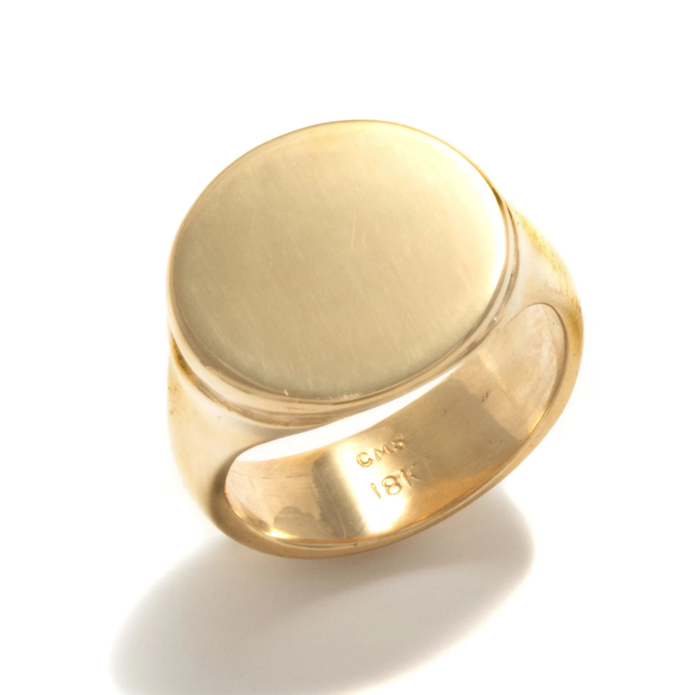 Circular Signet Ring