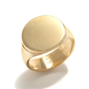 Circular Signet Ring