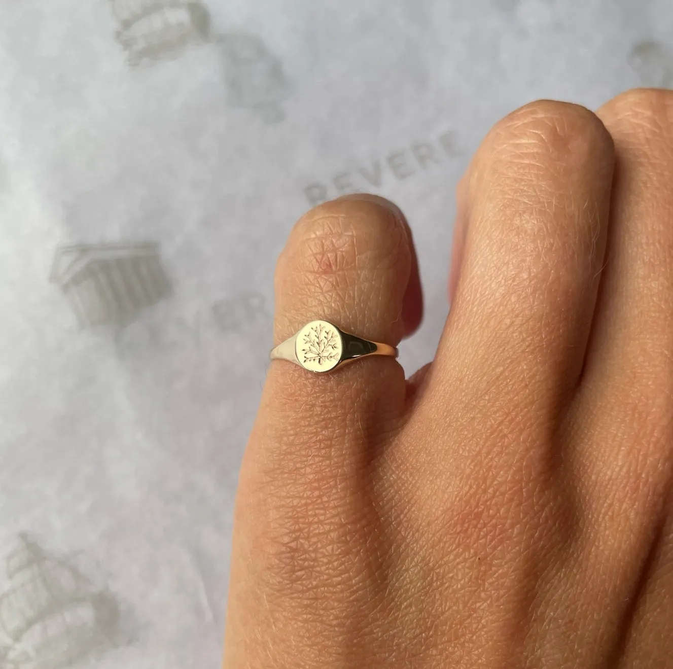 Demi Signet Ring