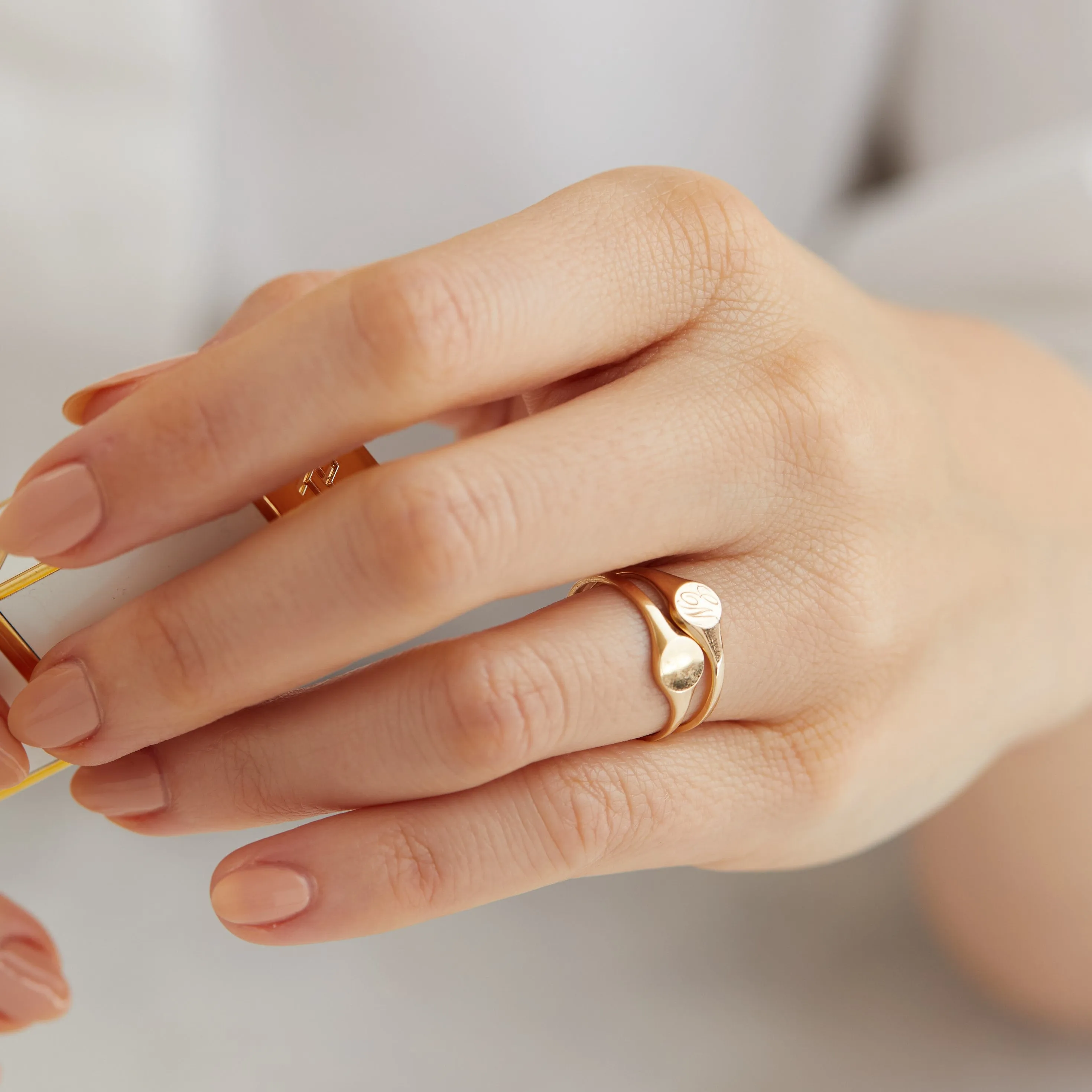 Demi Signet Ring