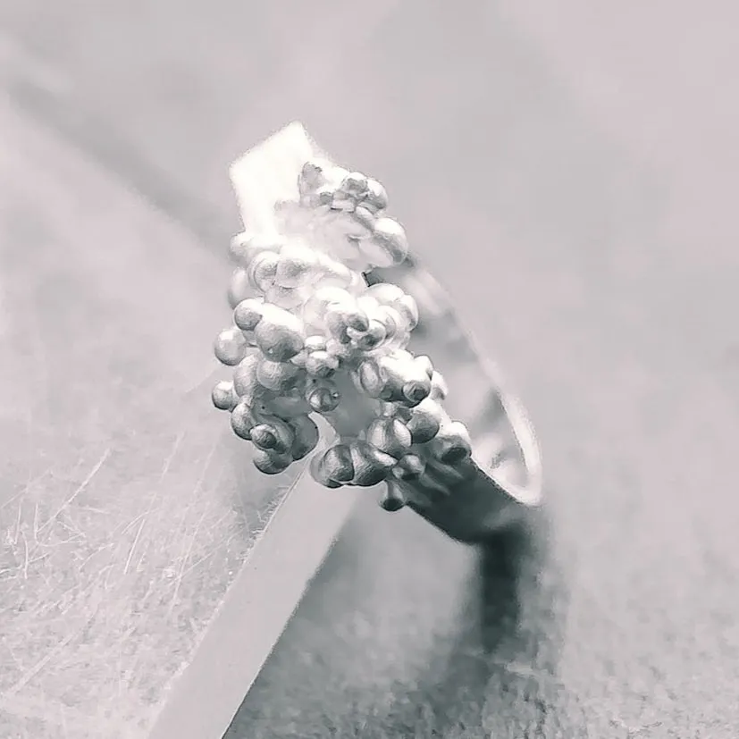 Fusion Signet Silver Ring
