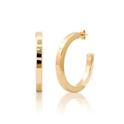 Golden Bliss Gemstone Huggies Earrings