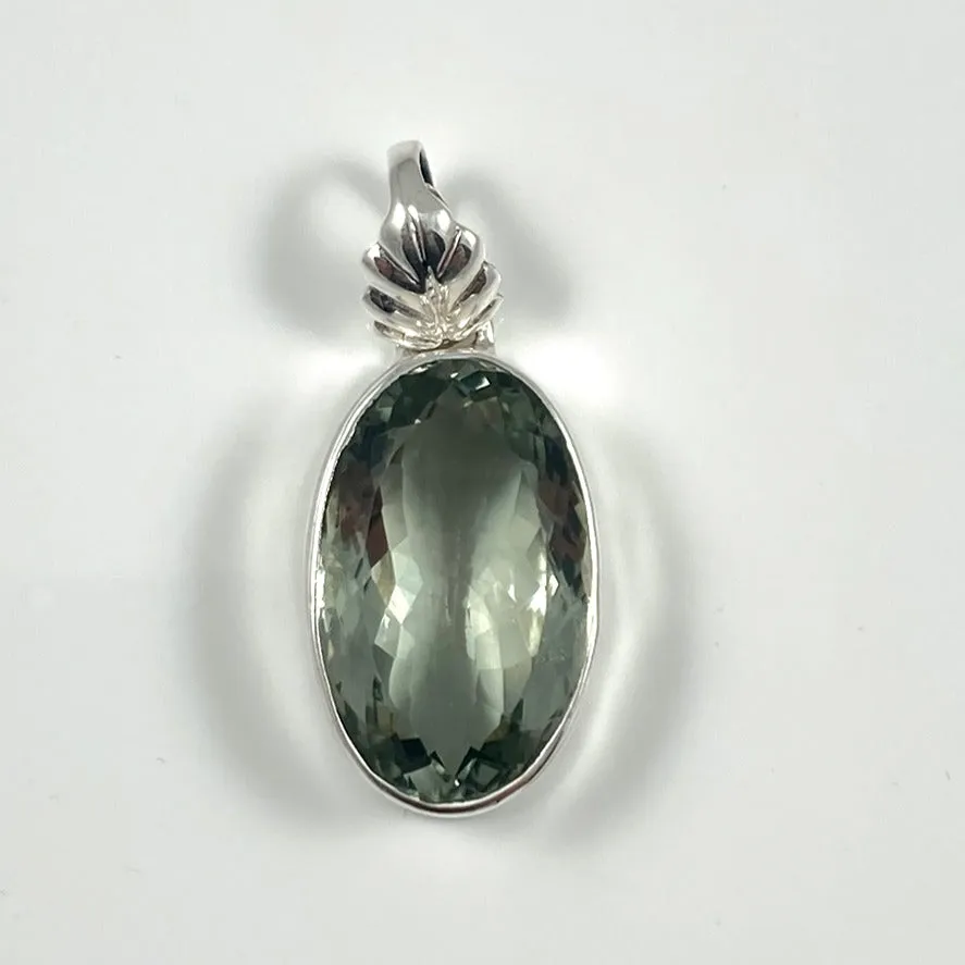 Green Amethyst Pendant