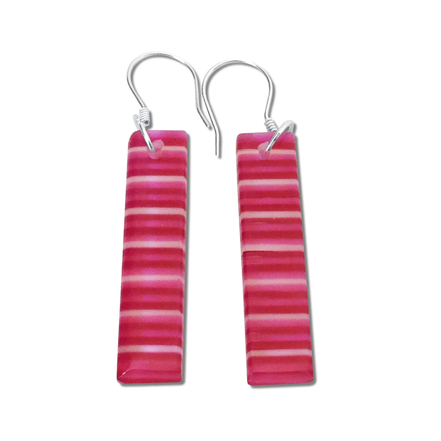 LGAN Glass Earrings - Green