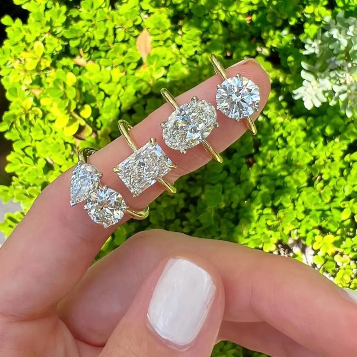 Oval Cut Solitaire