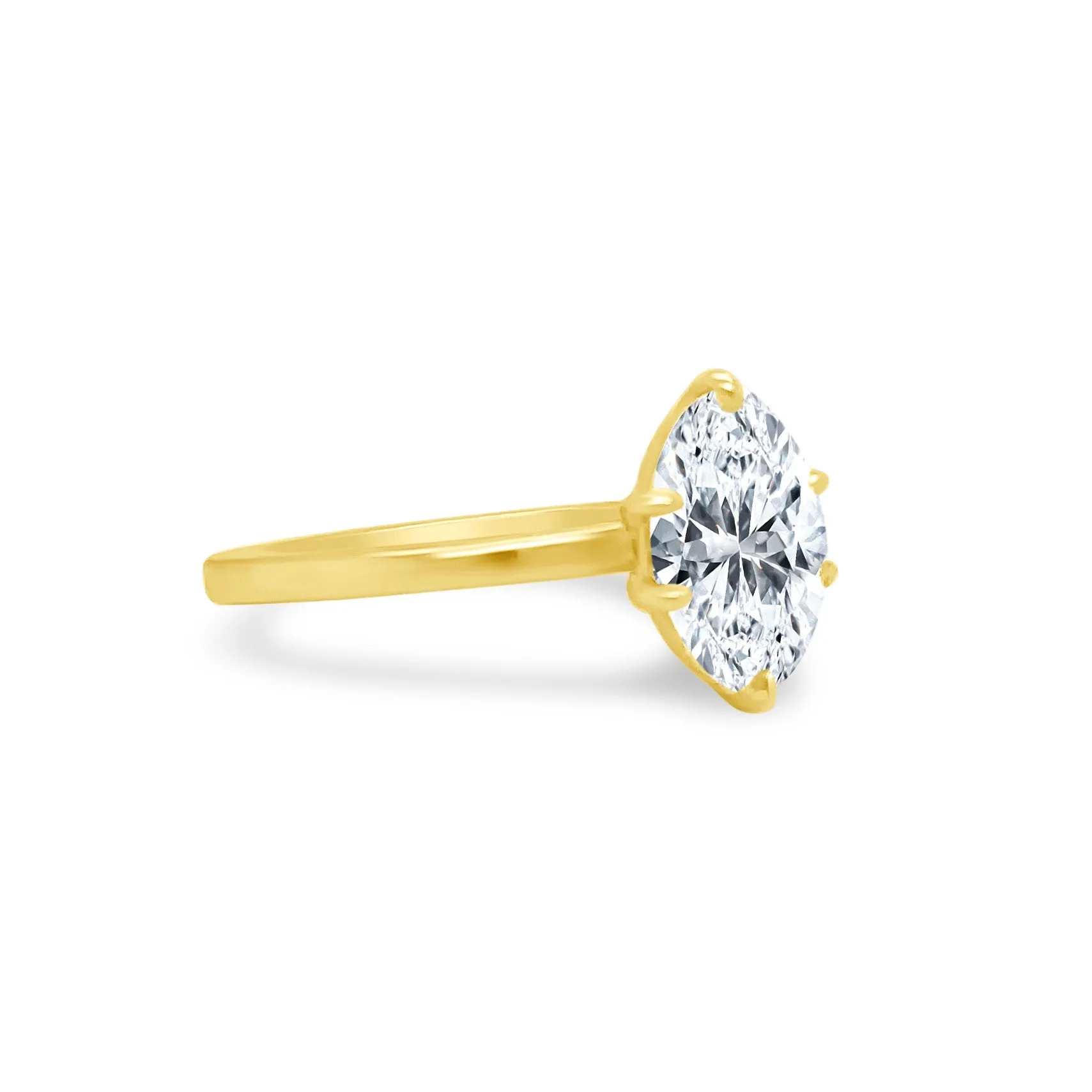 Oval Cut Solitaire