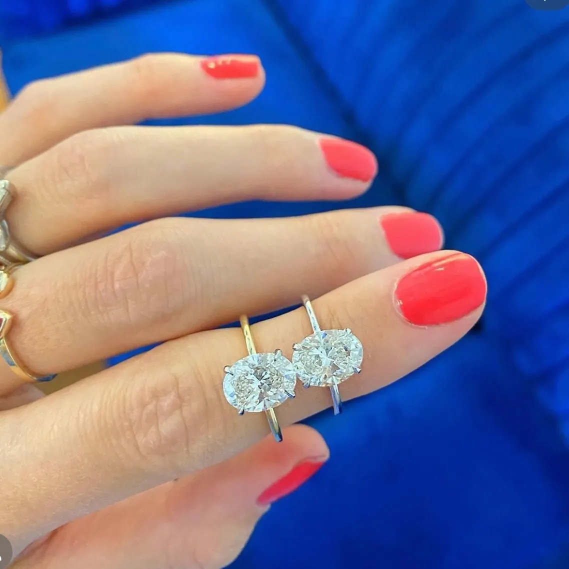 Oval Cut Solitaire