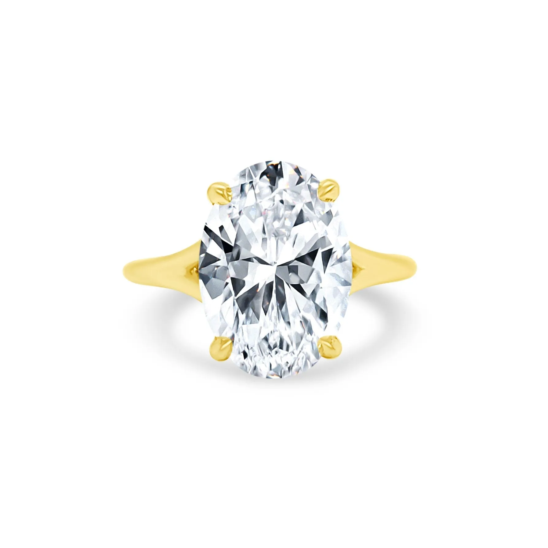Oval Cut Solitaire