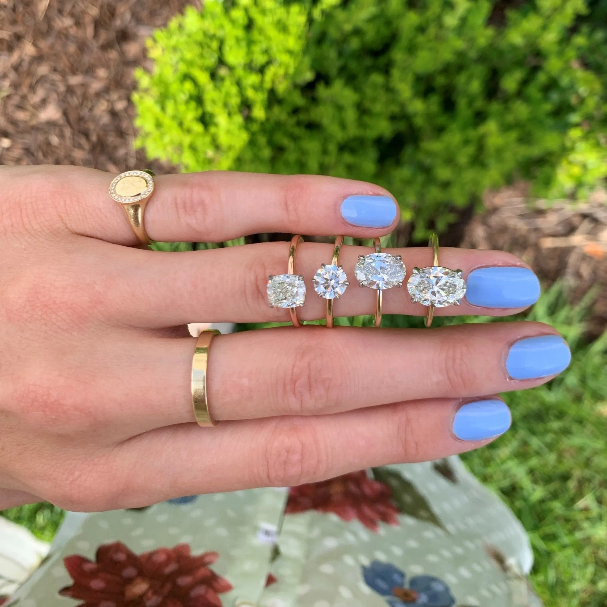 Oval Cut Solitaire