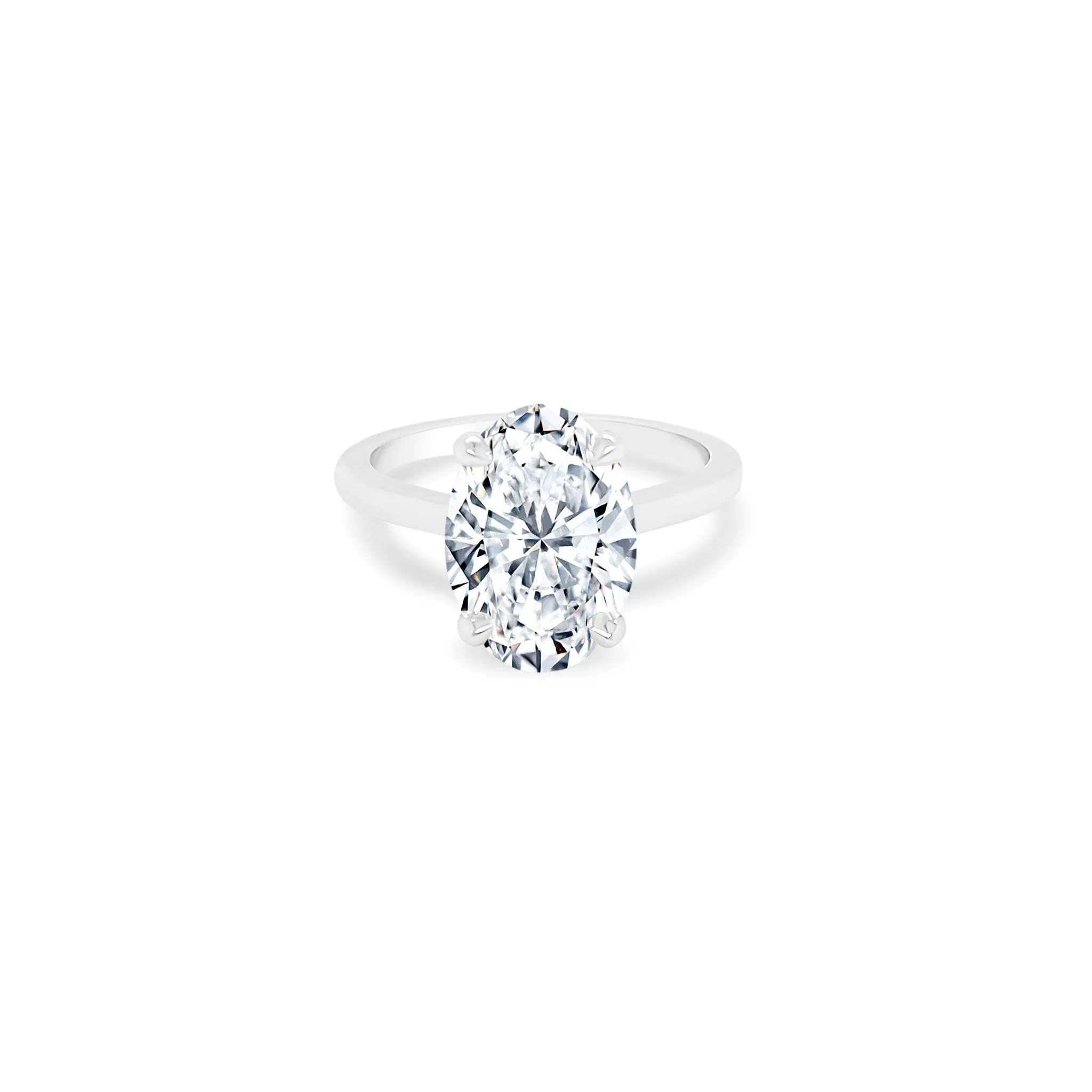 Oval Cut Solitaire