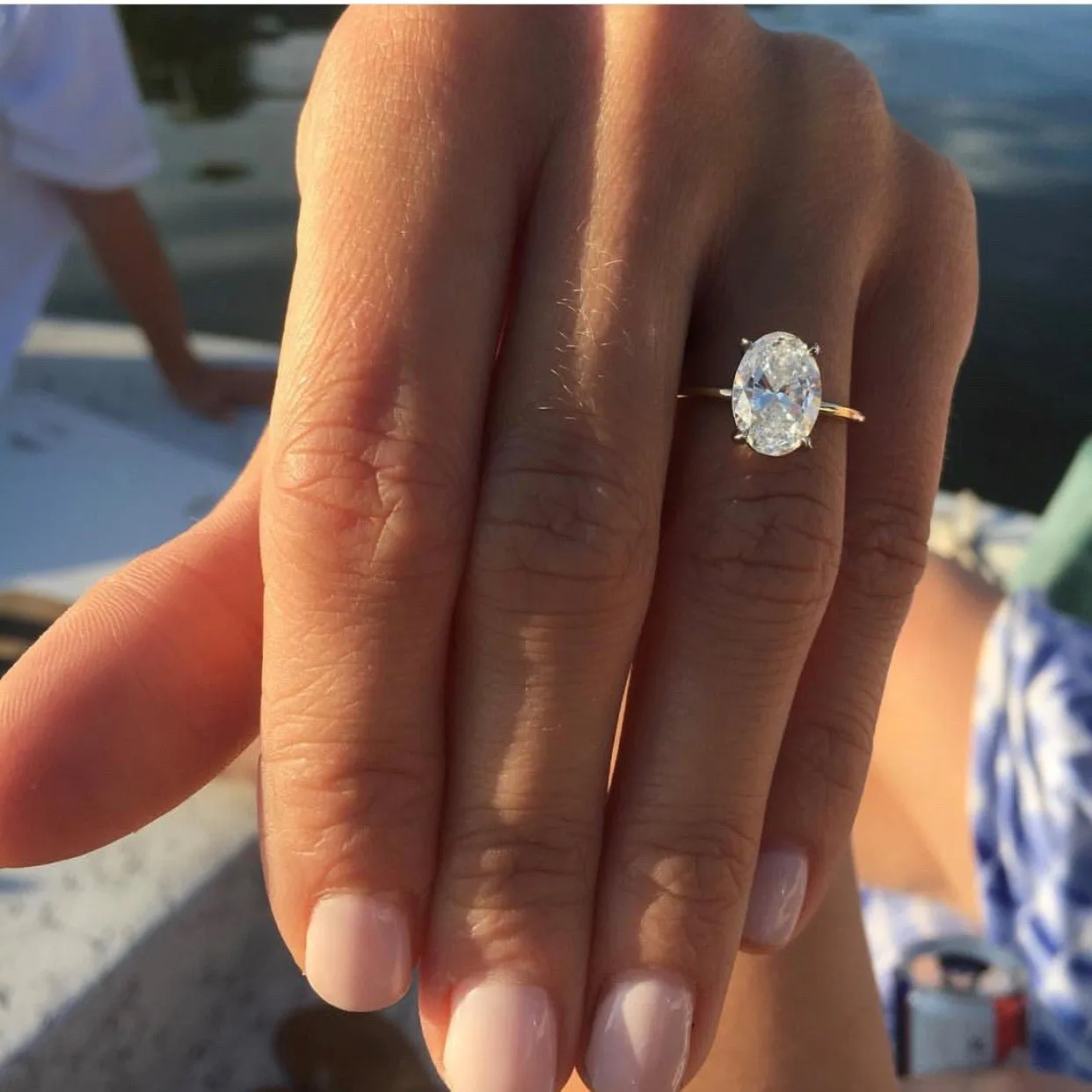 Oval Cut Solitaire