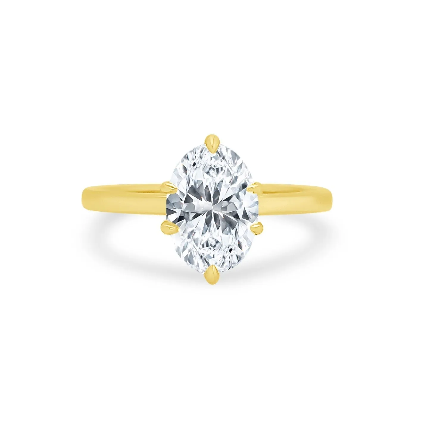 Oval Cut Solitaire