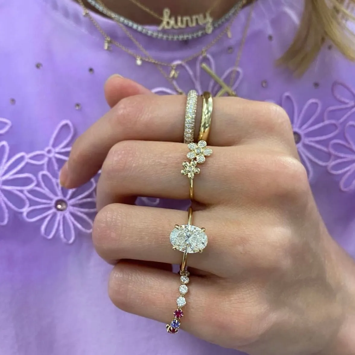 Oval Cut Solitaire