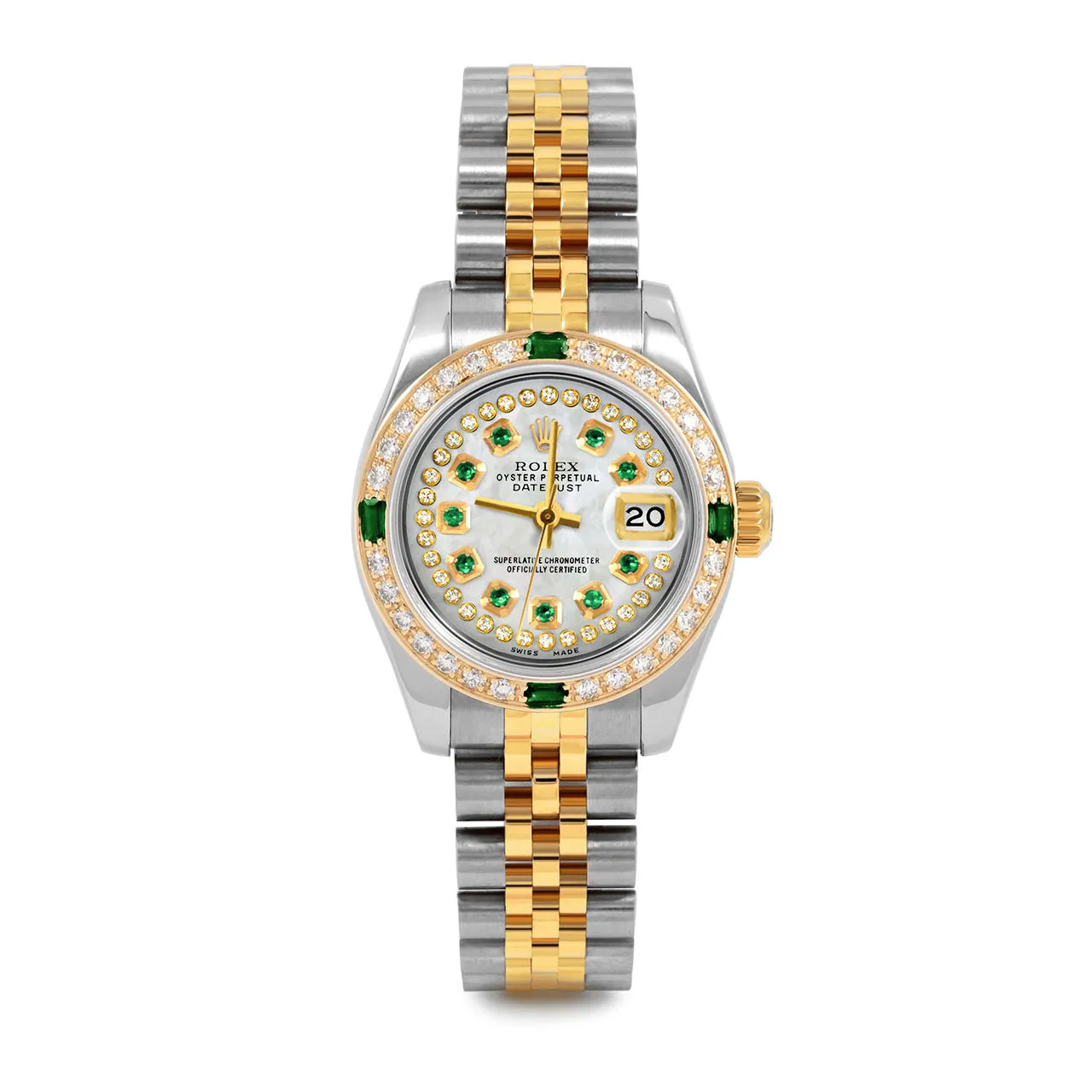 Rolex Datejust 26mm | 179173-WMOP-STRE-4EMD-JBL