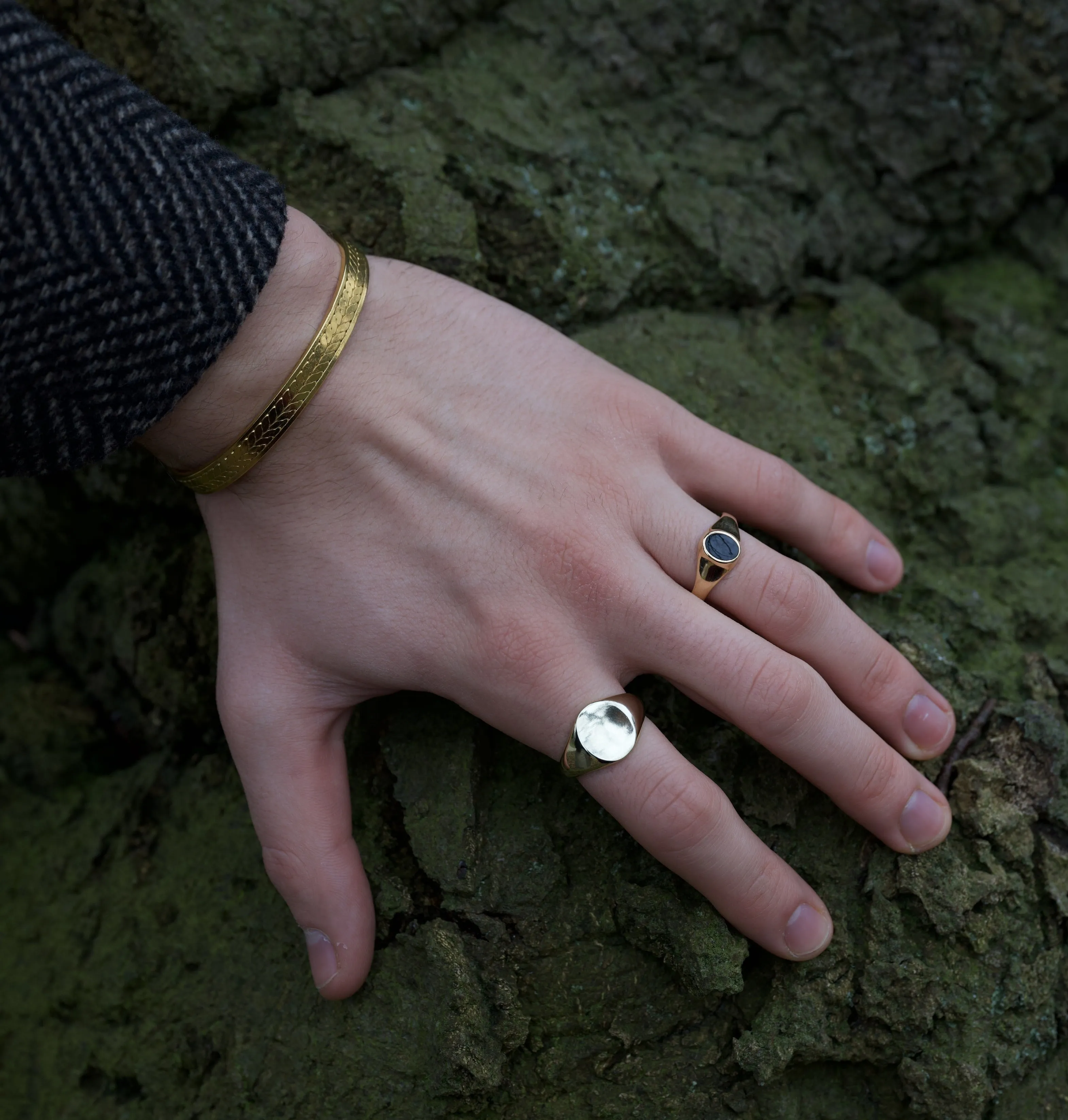 Slim Gold Signet