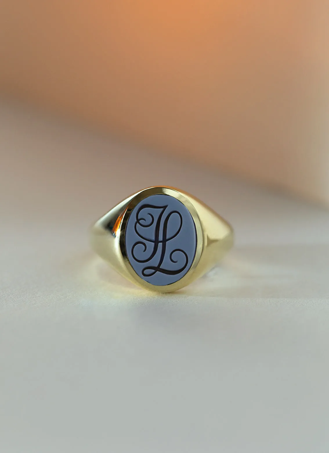 The gent maddox signet ring 14k gold