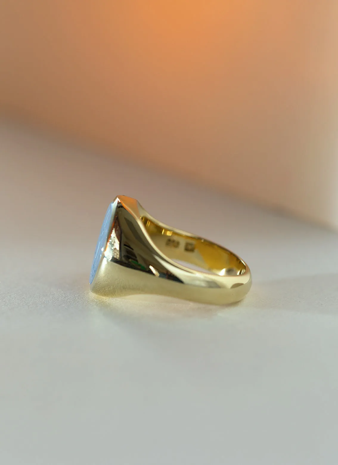 The gent maddox signet ring 14k gold
