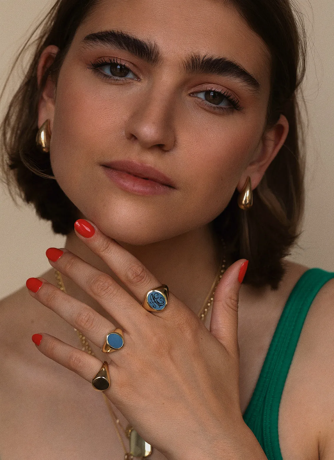 The gent maddox signet ring 14k gold