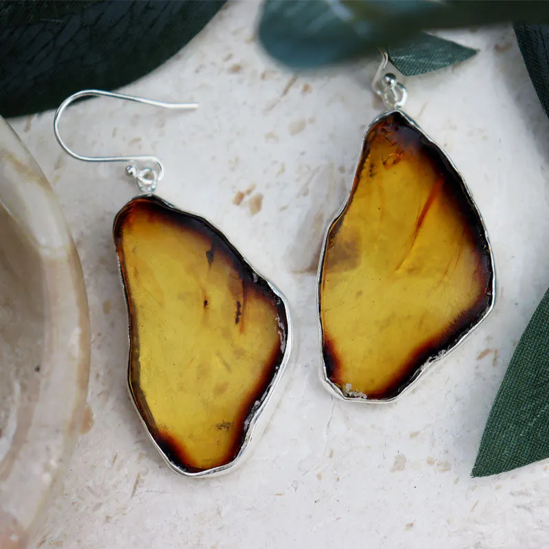 Vana Amber Classic Earrings