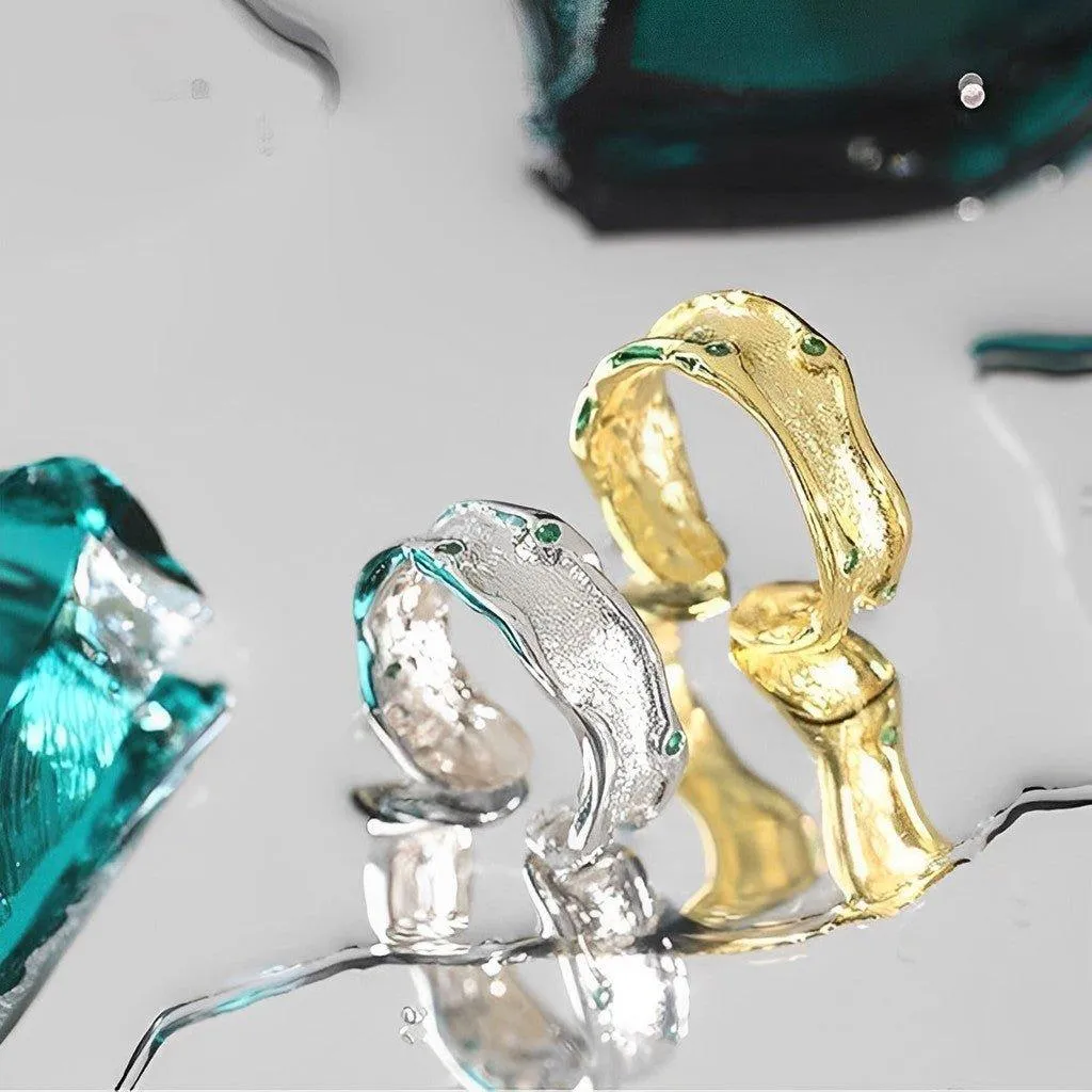 Wide Zirconia Ring - Themis